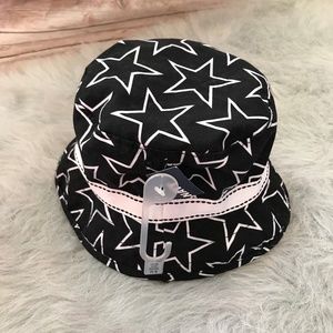 Old Navy Accessories - Old Navy Swim Hat White Stars Black 6-12 mo NEW Old Navy Accessories - Old Navy Swim Hat White Stars Black 6-12 mo NEW